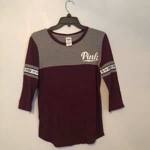 PINK Victoria’s Secret 3/4 sleeve shirt